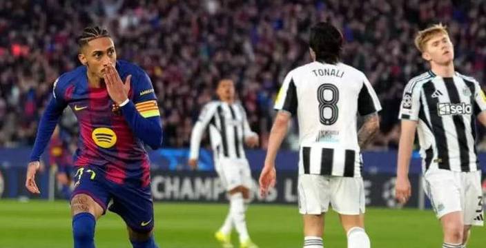 巴萨欧冠一夜连遭三重打击：02惨败+争议红牌+漏判点球！