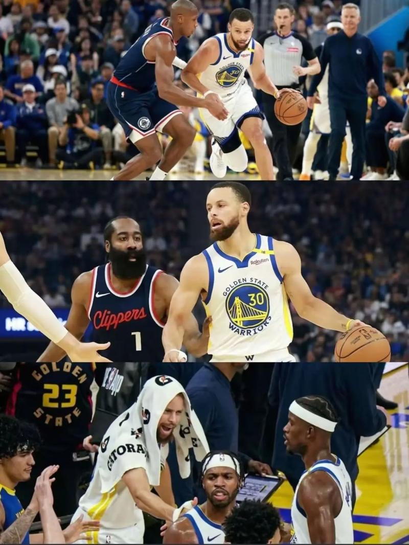 库里24+6总进球超Logo男!快船灭勇士锁定第九附加赛再战勇士